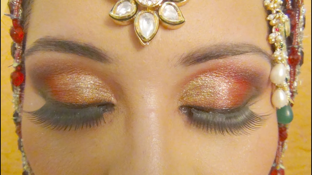 Muslim Eye Makeup Muslim Bridal Makeup Red Arabic Smokey Eyes Complete Bridal