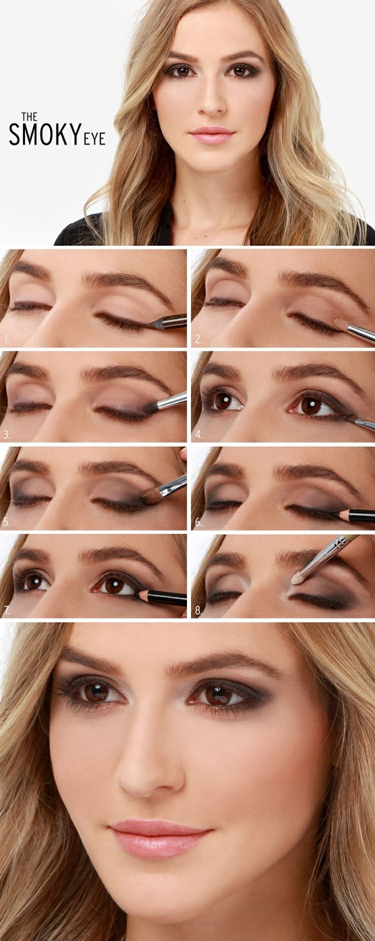 Natural Eye Makeup Brown Eyes 27 Pretty Makeup Tutorials For Brown Eyes Styles Weekly