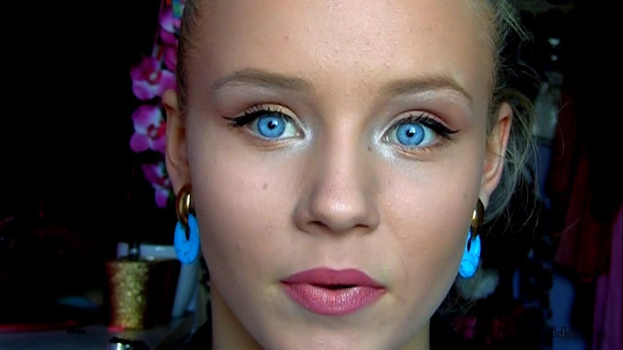 Natural Makeup For Blue Eyes Copper Make Up To Make Blue Eyes Pop How To Quick And Easy Natural