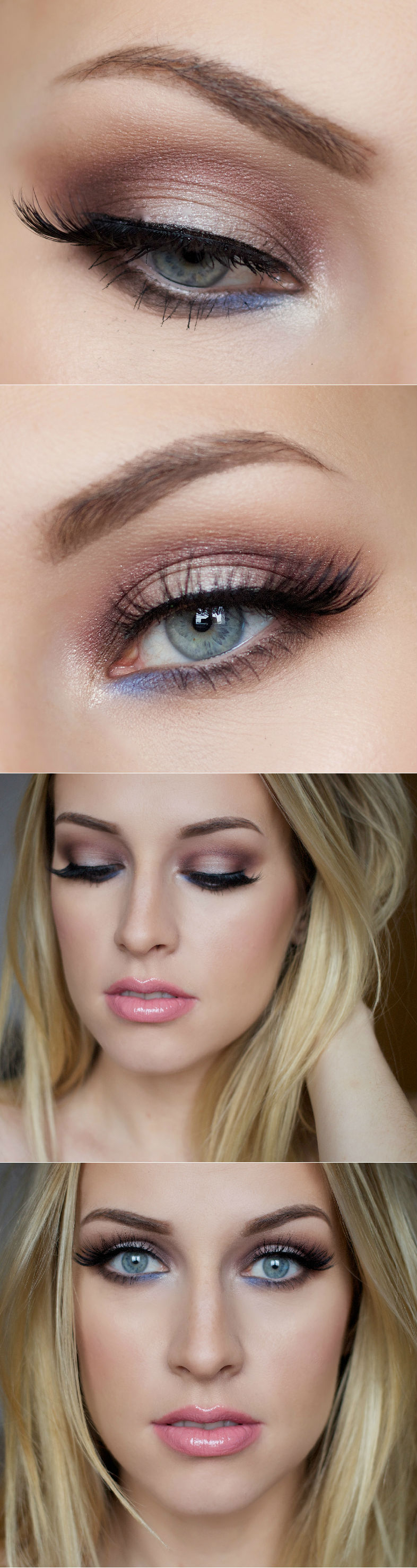 Natural Makeup For Hazel Eyes 5 Ways To Make Blue Eyes Pop With Proper Eye Makeup Her Style Code