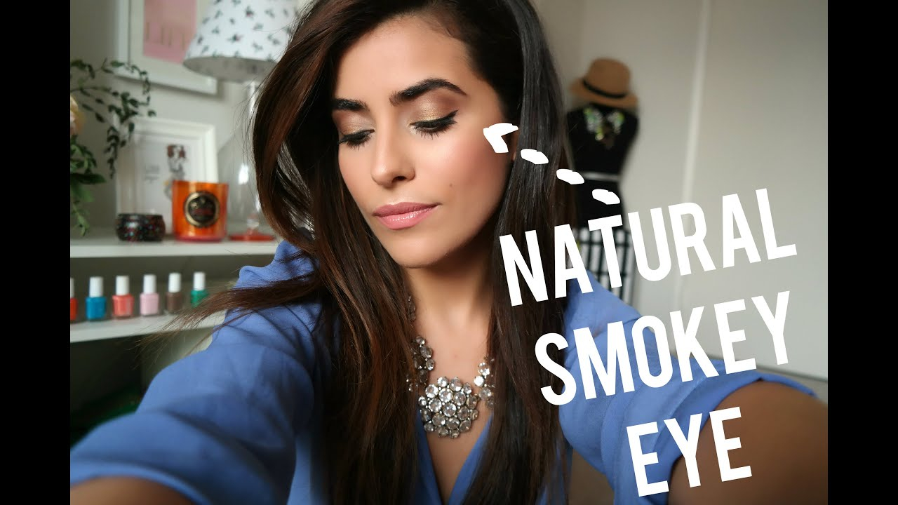 Natural Smokey Eye Makeup Natural Smokey Eye Tutorial Youtube