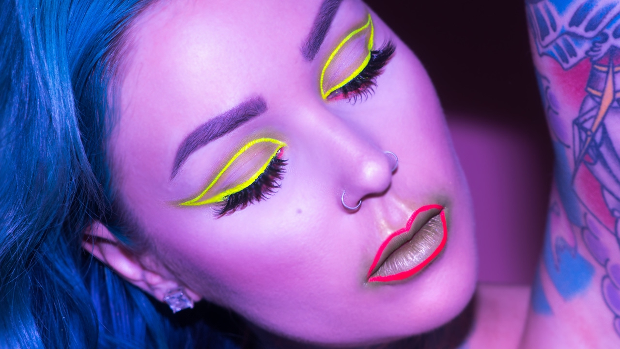 Neon Eye Makeup The Neon Eyeliner Trend Is Taking Over Instagram Its Not As