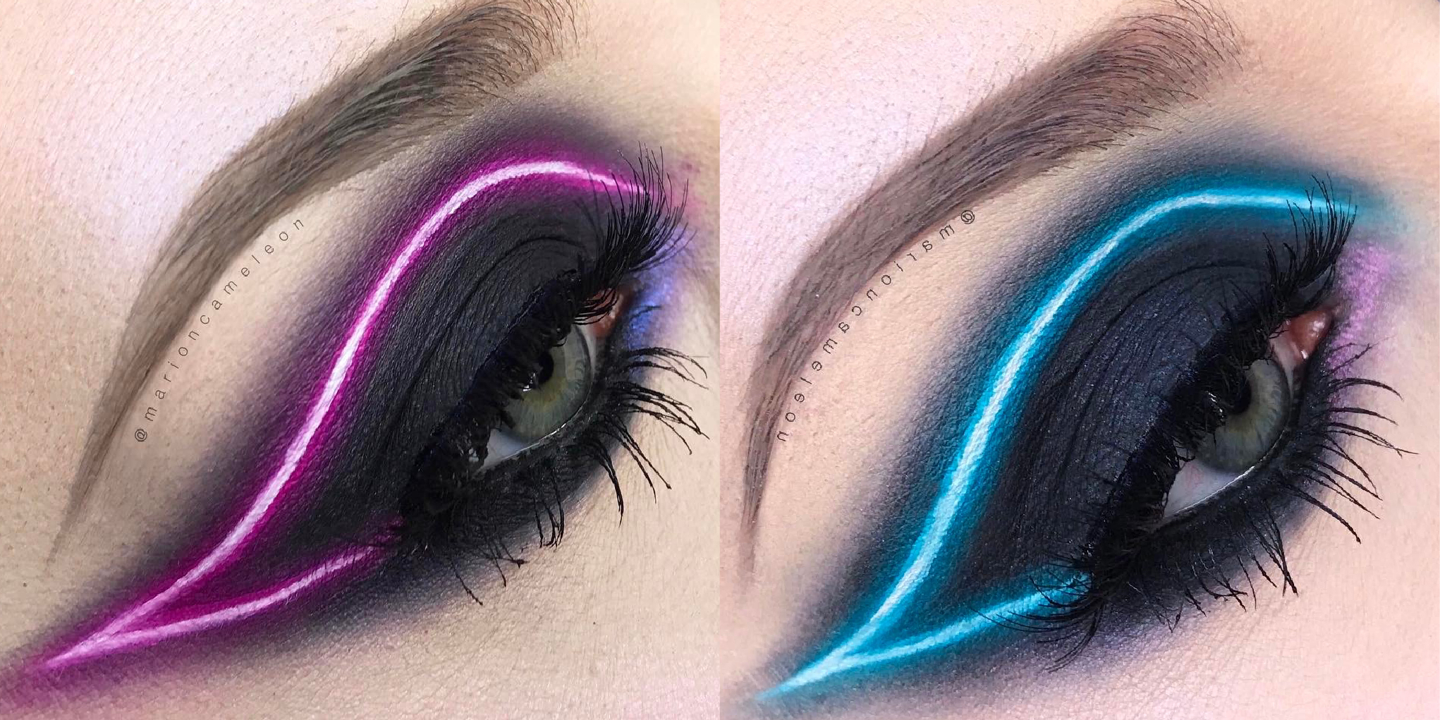Neon Eye Makeup You Need To Try The New Neon Light Makeup Trend