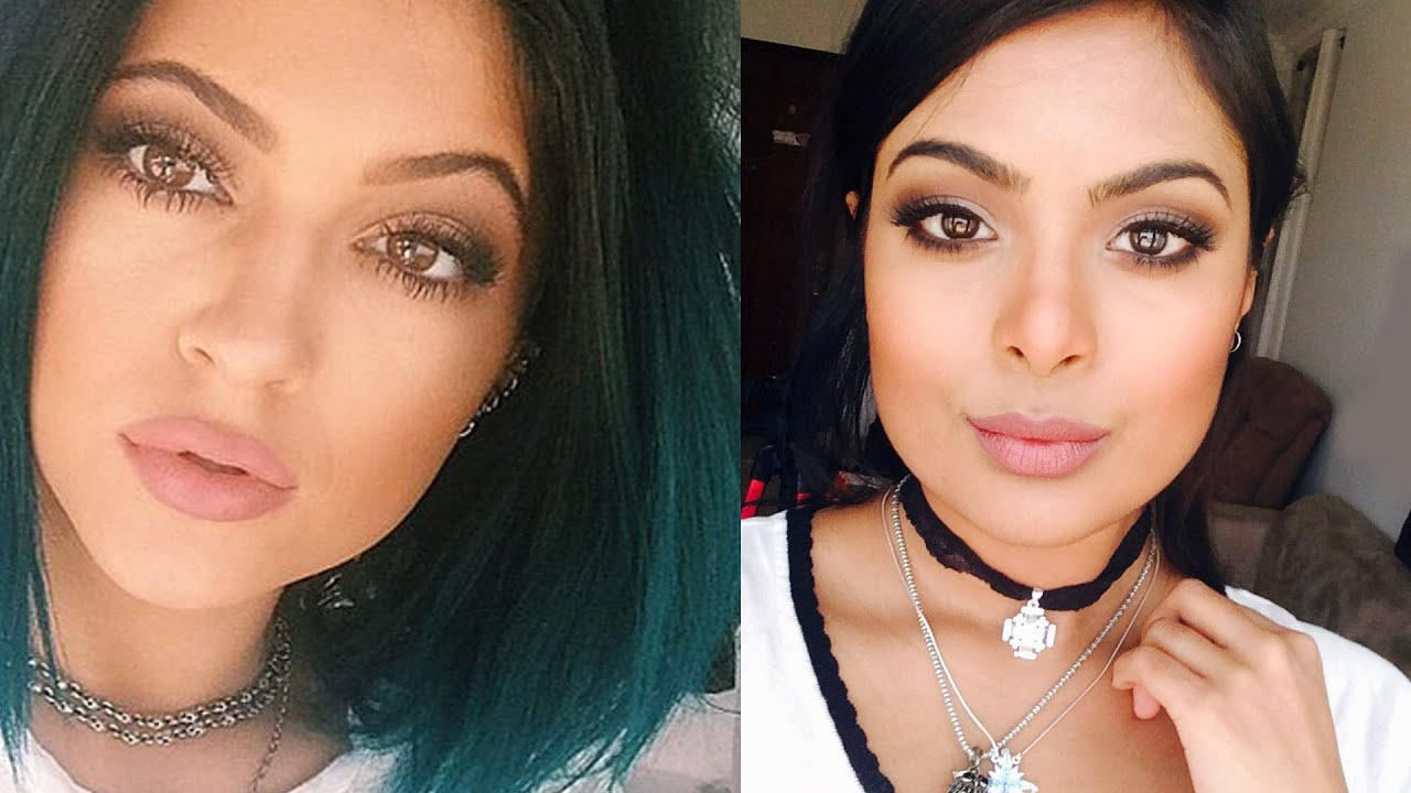 Neutral Eye Makeup For Dark Skin Kylie Jenner Makeup Neutral Smokey Eyes Suitable For Tan Dark