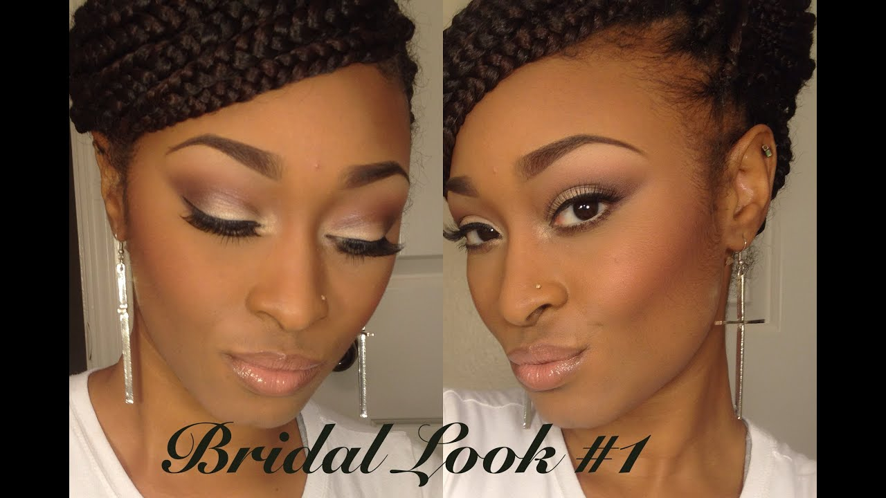 Neutral Eye Makeup For Dark Skin Wedding Makeup For Dark Skin Indian Bridal Makeup Tutorial Makeup