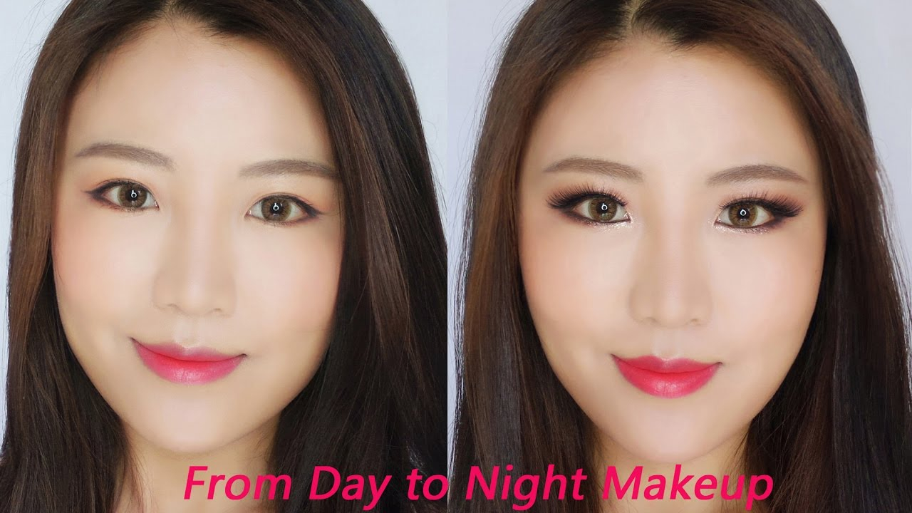 Night Party Eye Makeup Korean Style From Day To Night Out Party Makeup Tutorialkorean