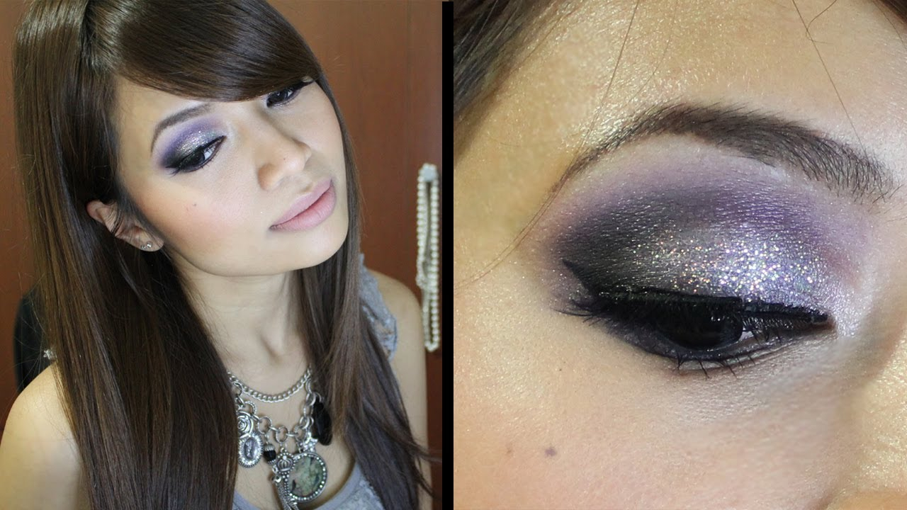 Night Party Eye Makeup Nail Art Designs New Years Eve Holiday Makeup Tutorial Day To