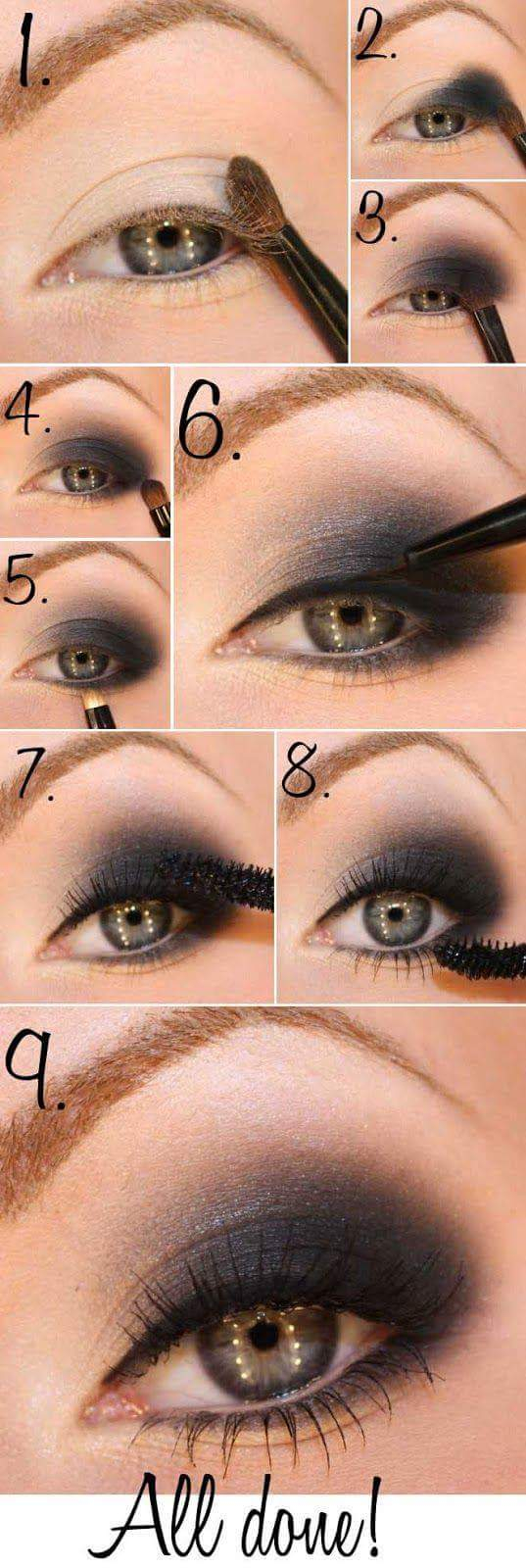 Pale Pink Eye Makeup 15 Smokey Eye Tutorials Step Step Guide To Perfect Hollywood Makeup