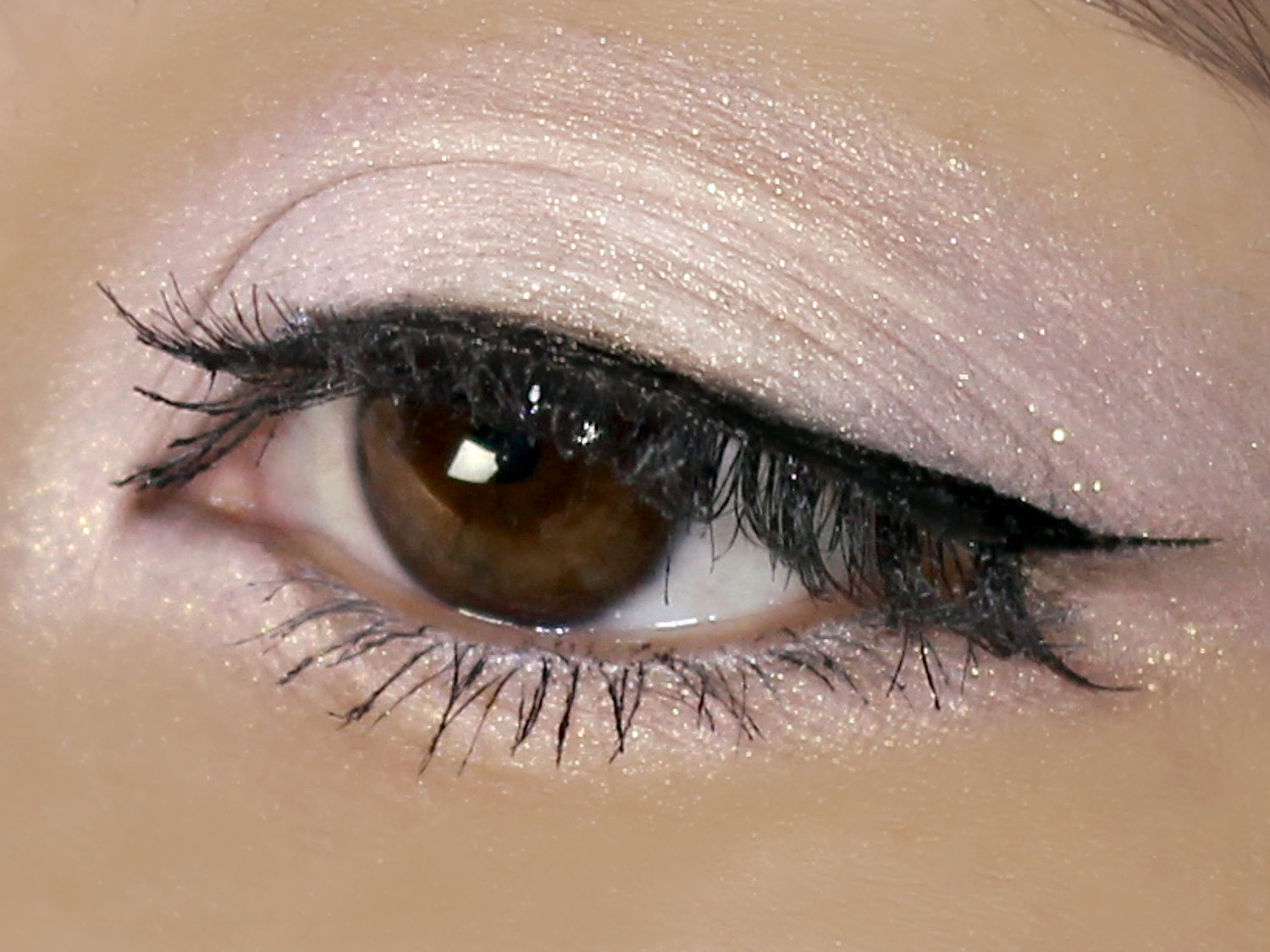 Pale Pink Eye Makeup Pink Eyeshadow With Gold Shimmer Heiress Vegan Etsy