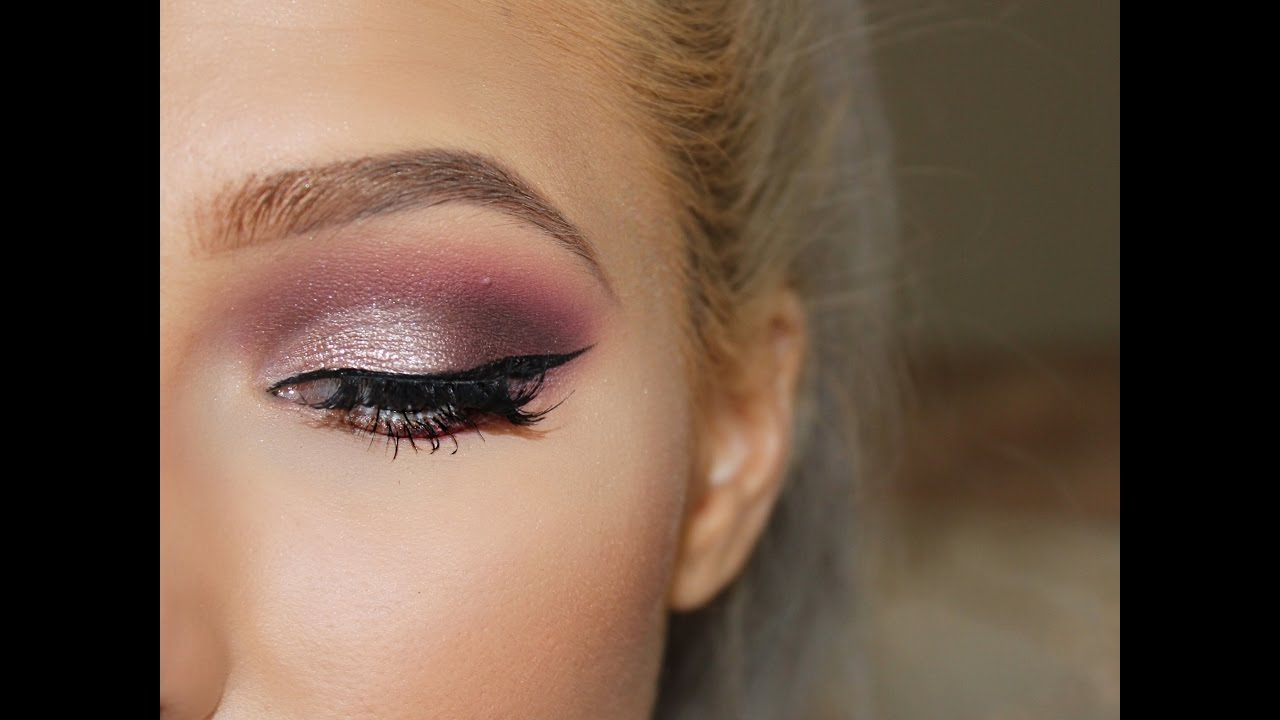 Pale Pink Eye Makeup Soft Pink Smokey Eye Tutorial Youtube
