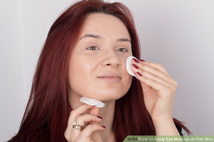 Pale Skin Eye Makeup How To Apply Eye Makeup On Fair Skin 9 Steps With Pictures