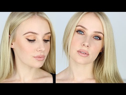 Pale Skin Eye Makeup Makeup Tutorial For Fair Skin Contouring Nude Lips Bronze Eyes