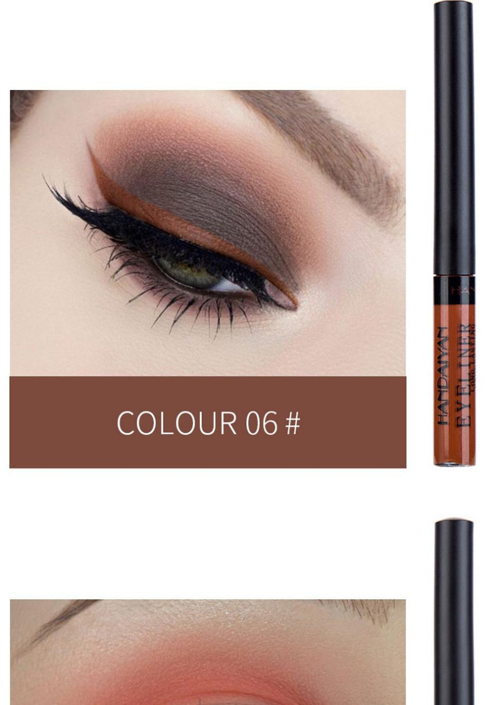 Party Eye Makeup Pictures Pakistani 12 Colors Matte Eyeliner Makeup Waterproof Long Lasting Eye Liner