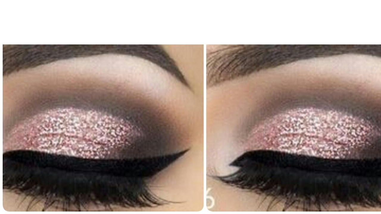 Party Eye Makeup Pictures Pink Sultry Glitter Eye Makeup Cocktail Glamour Party Makeup 2017