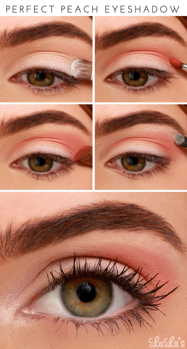 Peach Eye Makeup 12 Eyeshadow Tutorials For Perfect Makeup Wild About Beauty