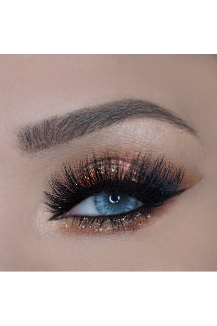 Peach Eye Makeup Glitter Eyes Pressed Glitter Single Eyeshadow Peach Fizz Makeup