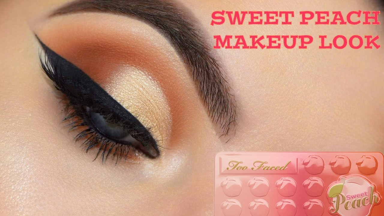 Peach Eye Makeup Sweet Peach Palette Makeup Tutorial Easy Youtube