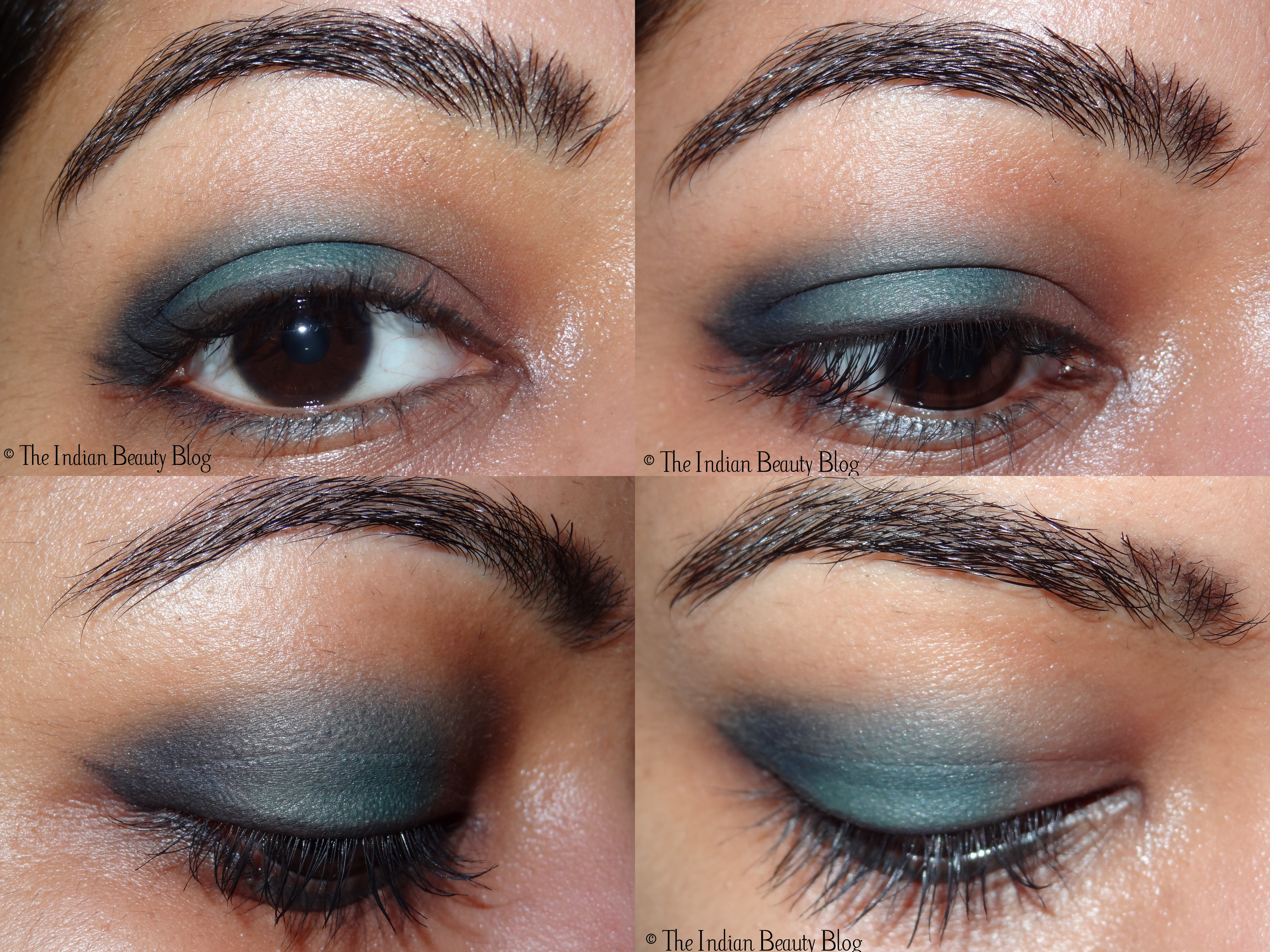 Peacock Eye Makeup 30 Days Eye Makeup Challenge Look 5 Peacock Blue The Indian