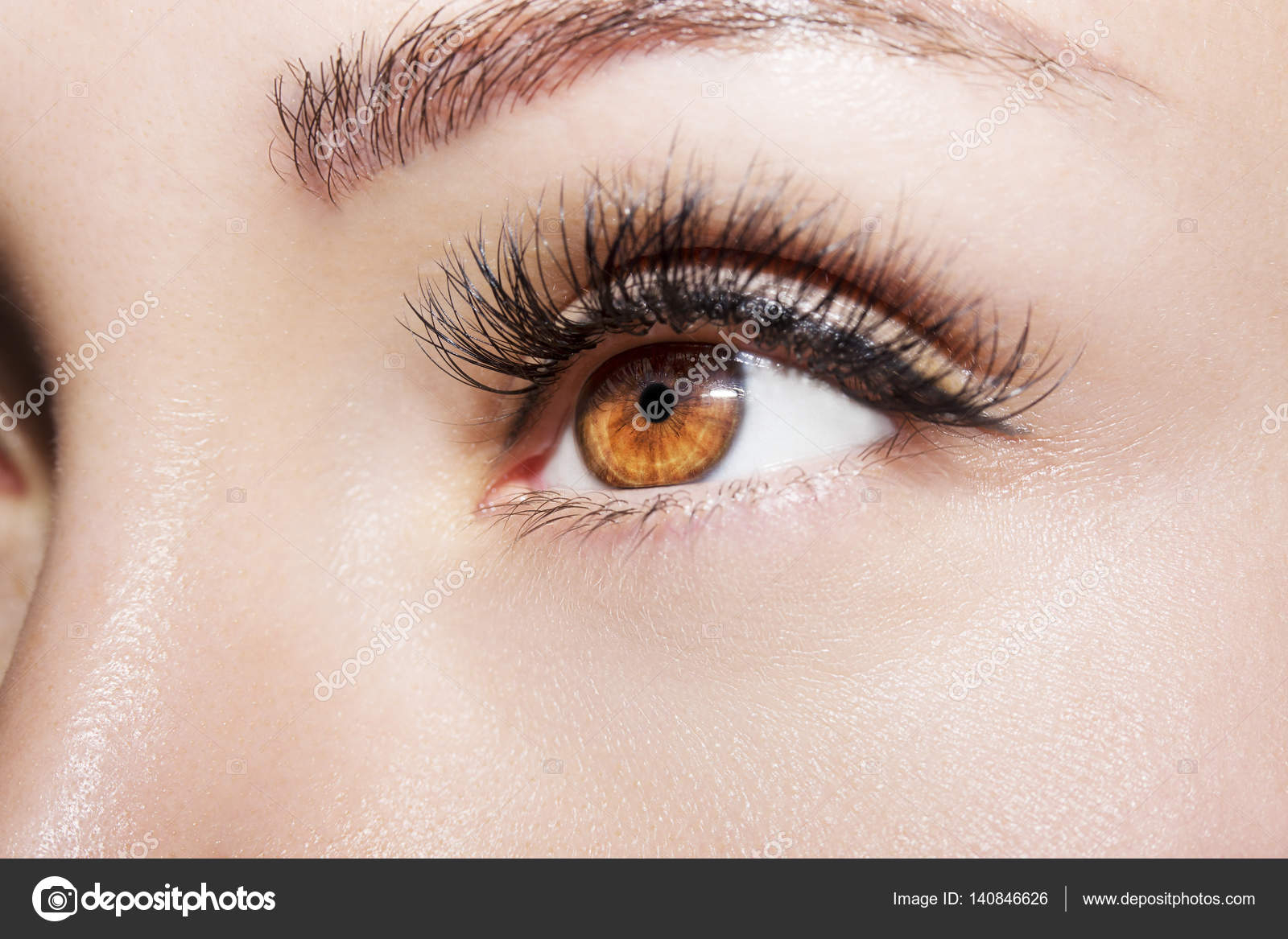 Perfect Makeup For Brown Eyes Brown Eye Makeup Beautiful Eyes Make Up Detail Perfect Beauty