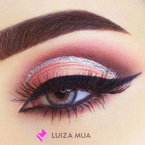 Pink And Silver Eye Makeup 18 Stunning Eye Shadow Looks For Gorgeous Grey Eyes My Stylish Zoo