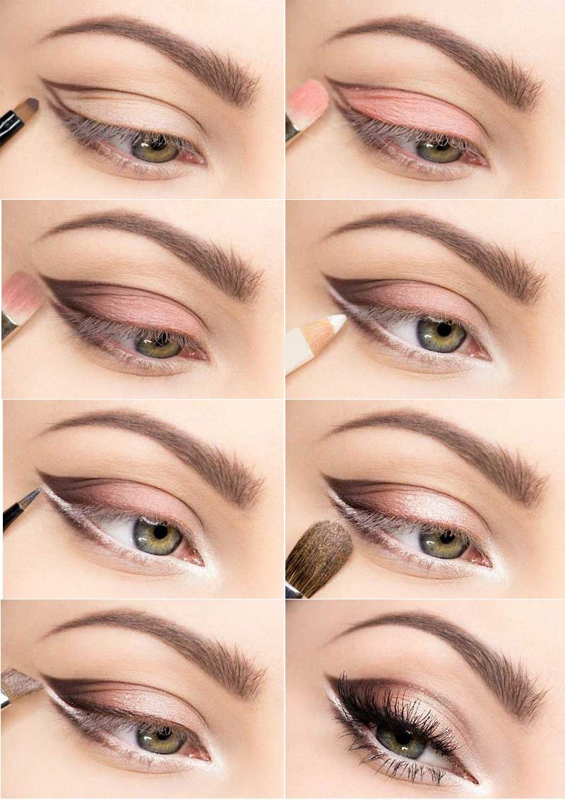 Pink And White Eye Makeup 15 Holiday Makeup Ideas You Want To Try Pretty Designs