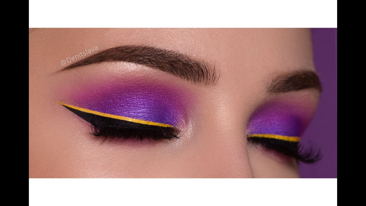 Pink And Yellow Eye Makeup Colorful Summertime Smokey Eye Makeup Tutorial Purplepink And