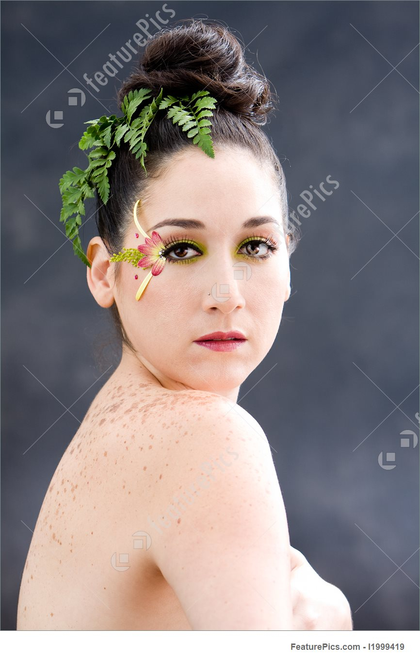 Pink And Yellow Eye Makeup Picture Of Flower Eye Makeup