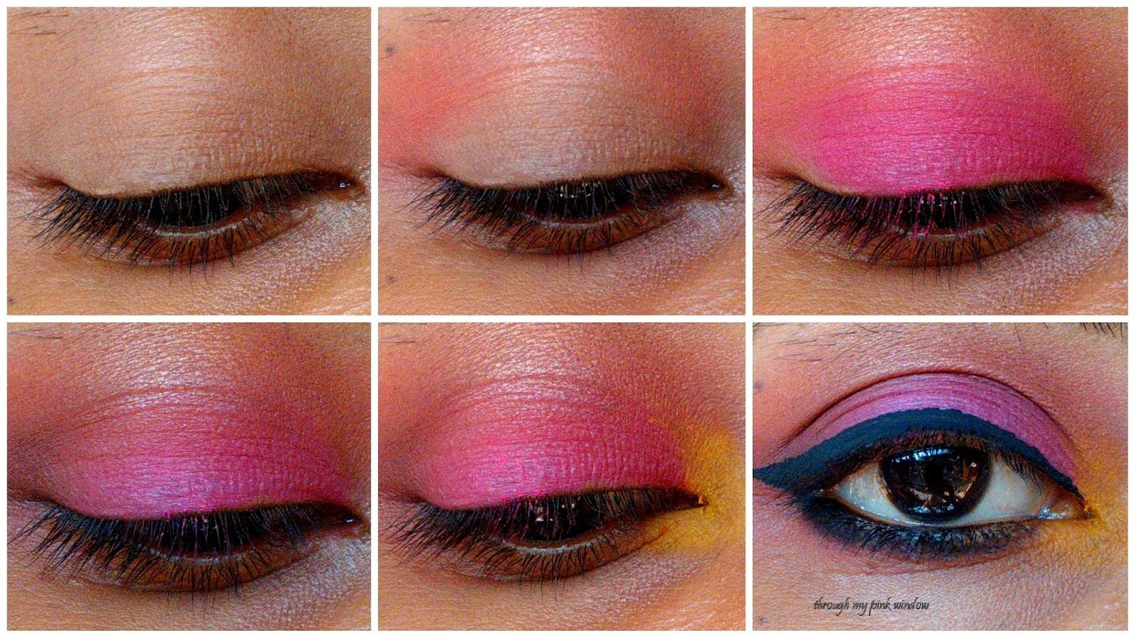 Pink And Yellow Eye Makeup Pink Eye Makeup Promakeuptutor Promakeuptutor