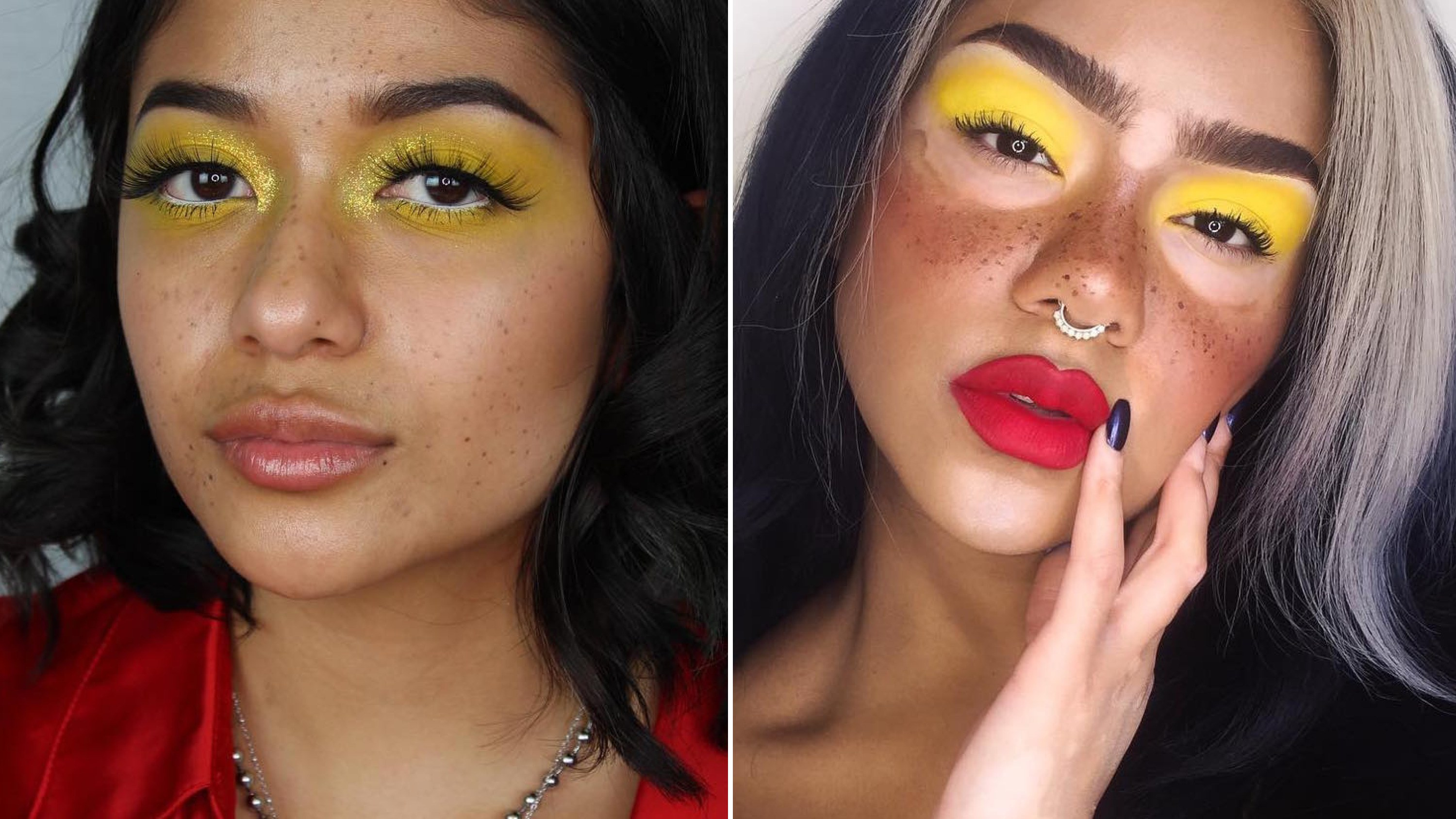 Pink And Yellow Eye Makeup Yellow Eye Shadow How To Pull Off The Sunny Shade According To The