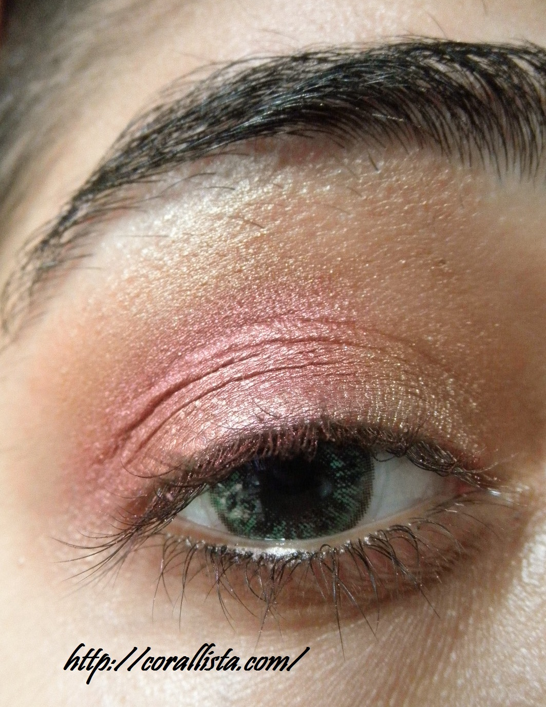 Pink Eye And Makeup Festive Pink And Gold Eye Makeup Step Step Tutorial And Fotd