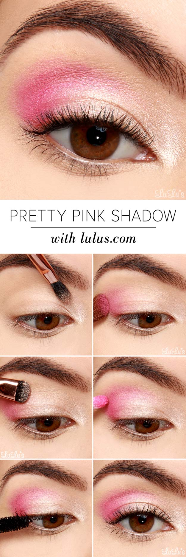 Pink Eye Makeup 25 Best Eyeshadow Tutorials Ever Created