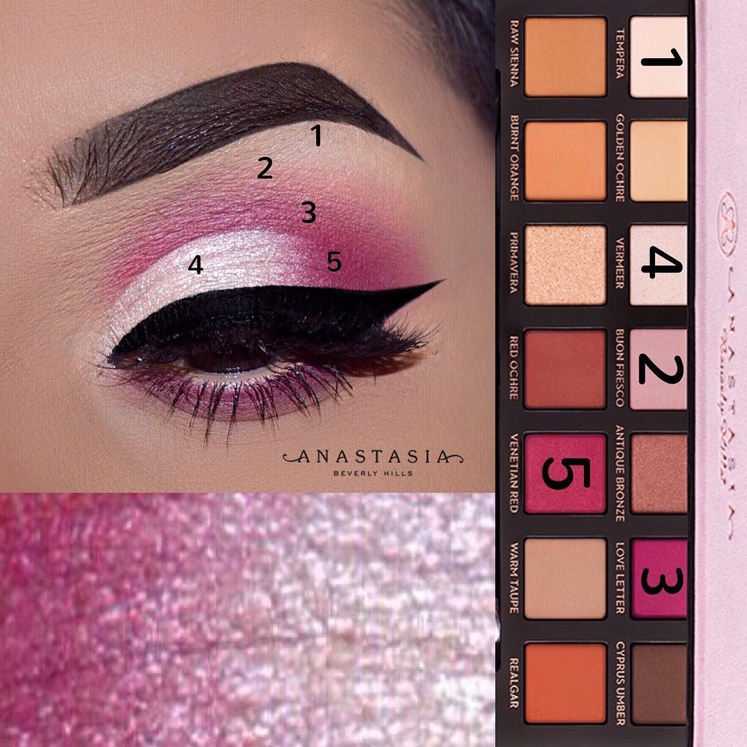 Pink Eye Makeup Abh Modern Renessaince Make Up Pinte