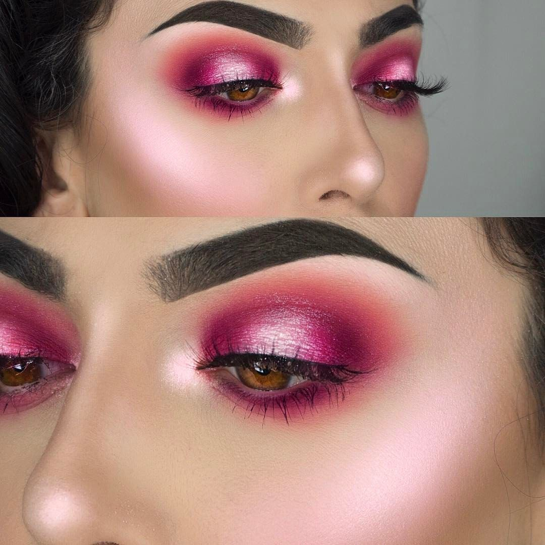 Pink Eye Makeup Pin Wilma On Eye Makeup In 2019 Makeup Pink Eye Makeup Halo