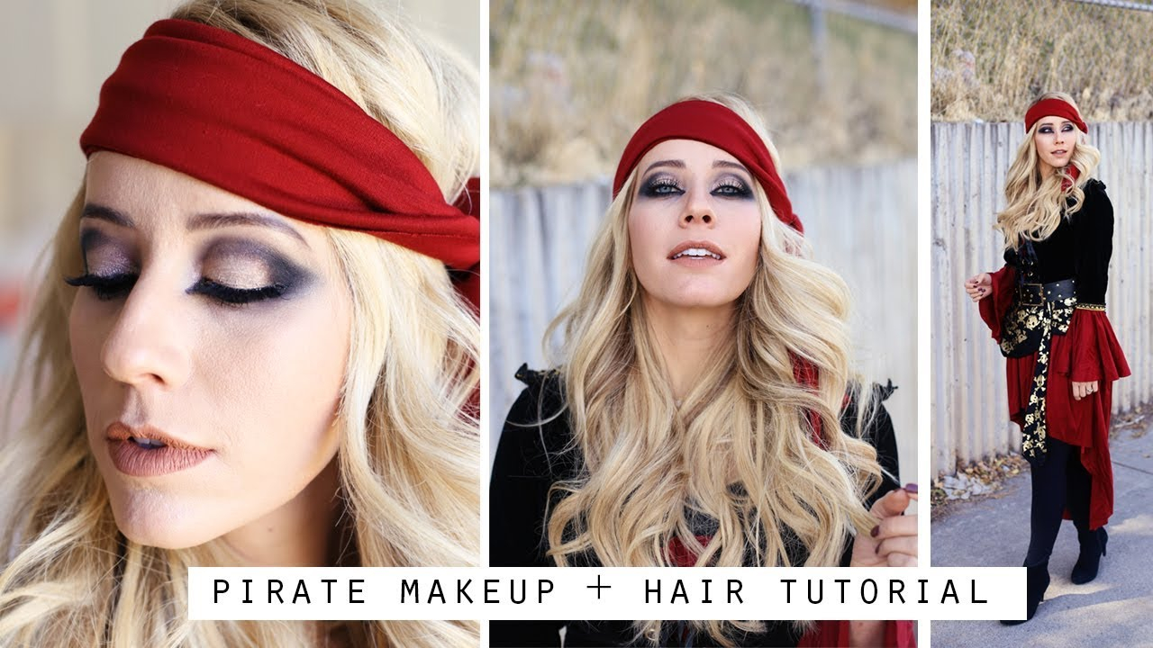 Pirate Eye Makeup Pirate Makeup Tutorial Drastic Smokey Eye Youtube