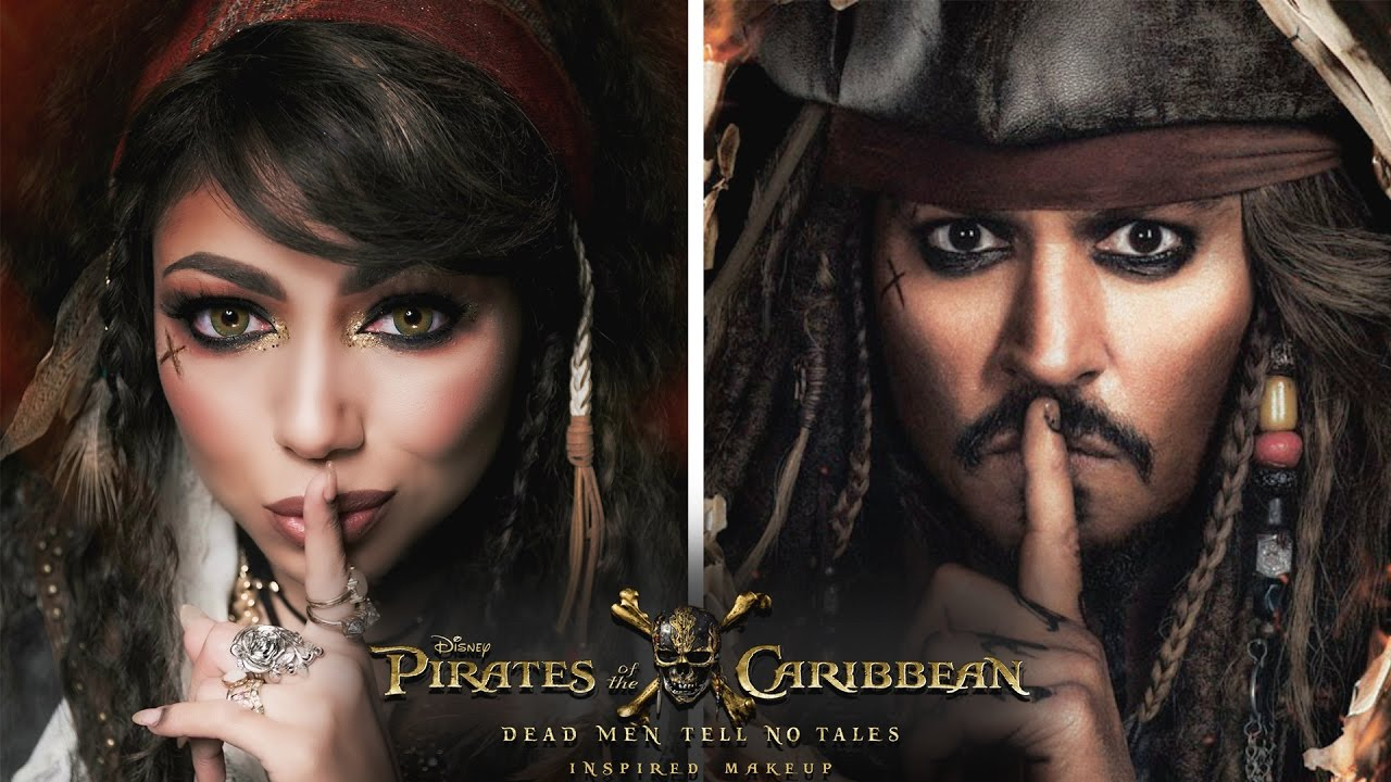 Pirate Eye Makeup Pirates Of The Caribbean Jack Sparrow Inspired Makeup Youtube