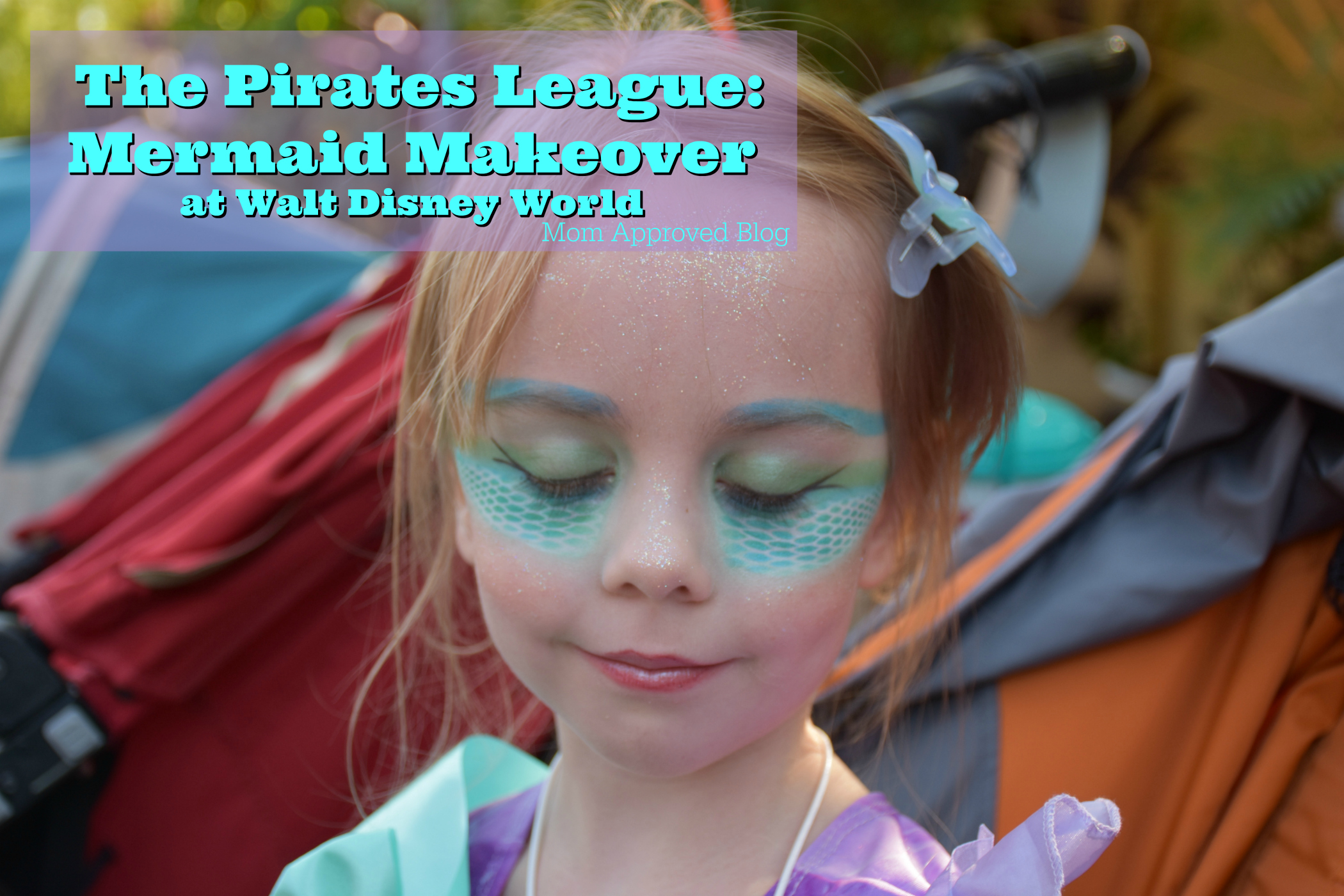 Pirate Eye Makeup The Pirates League Mermaid Makeover At Walt Disney World Mom