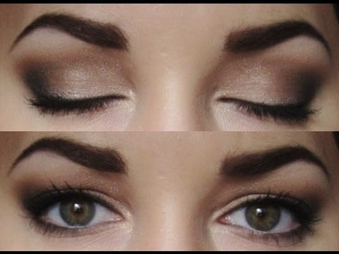 Pretty Neutral Eye Makeup Easy Dramatic Neutral Eyes Tutorial Youtube