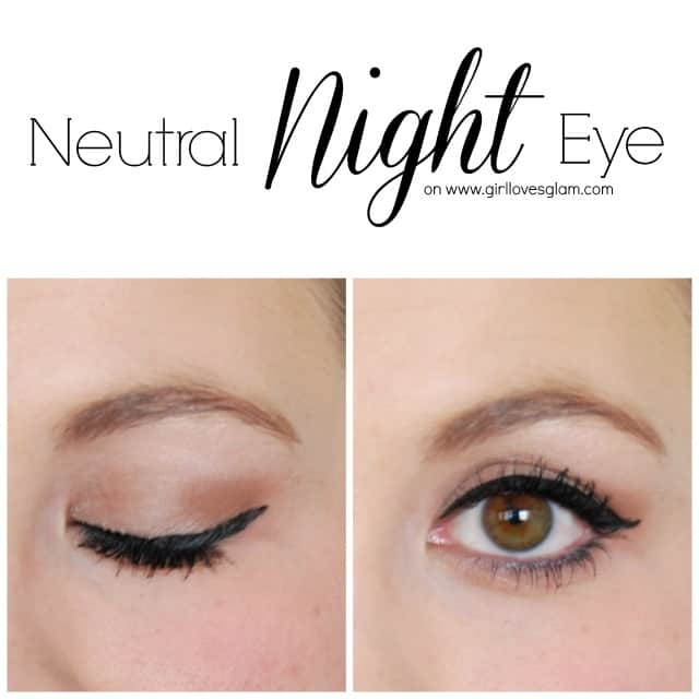 Pretty Neutral Eye Makeup Neutral Night Eye Makeup Tutorial A Month Of Makeup Girl Loves Glam
