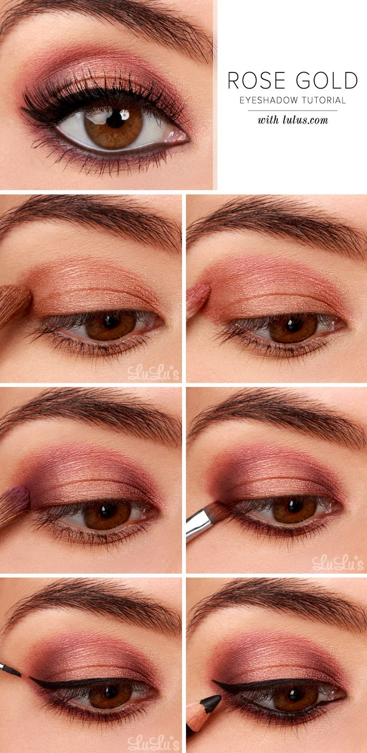 Purple And Gold Eye Makeup Tutorial 27 Pretty Makeup Tutorials For Brown Eyes Styles Weekly