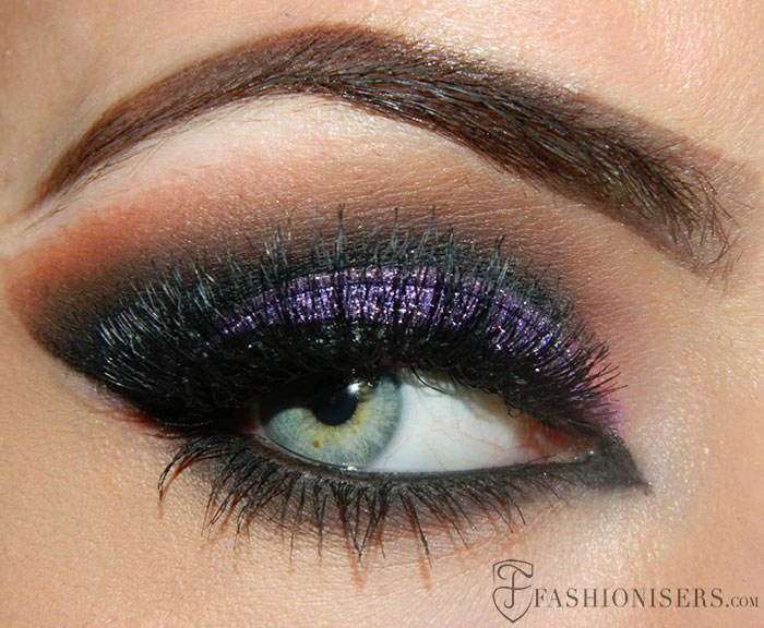 Purple And Gold Smokey Eye Makeup 10 Dramatic Smokey Eye Makeup Ideas Fashionisers