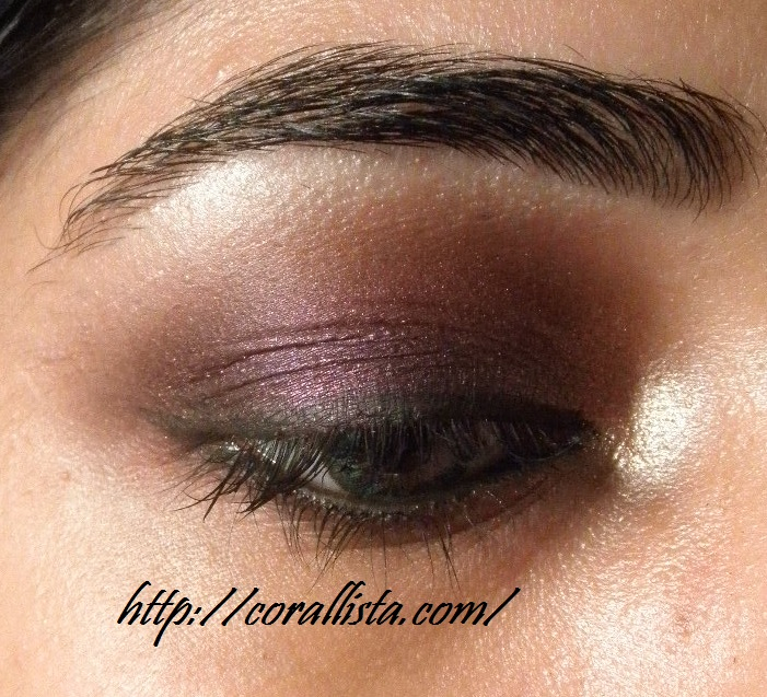 Purple And Gold Smokey Eye Makeup Smokey Purple And Gold Eye Makeup Step Step Tutorial And Fotd