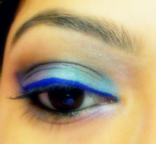 Purple And Turquoise Eye Makeup Turquoise Blue And Purple Eye Makeup Tutorial