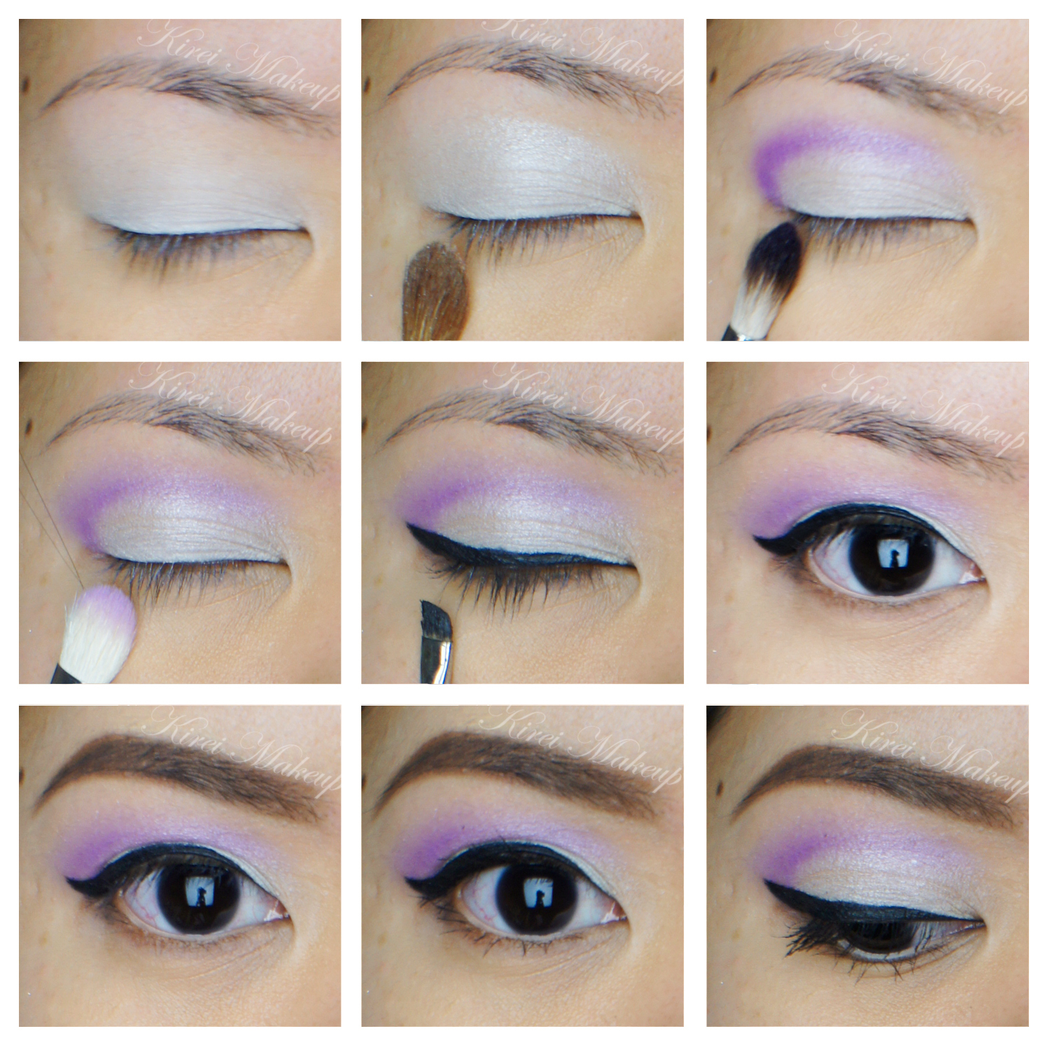 Purple Eye Makeup Wearable Purple Eye Makeup Kirei Makeup