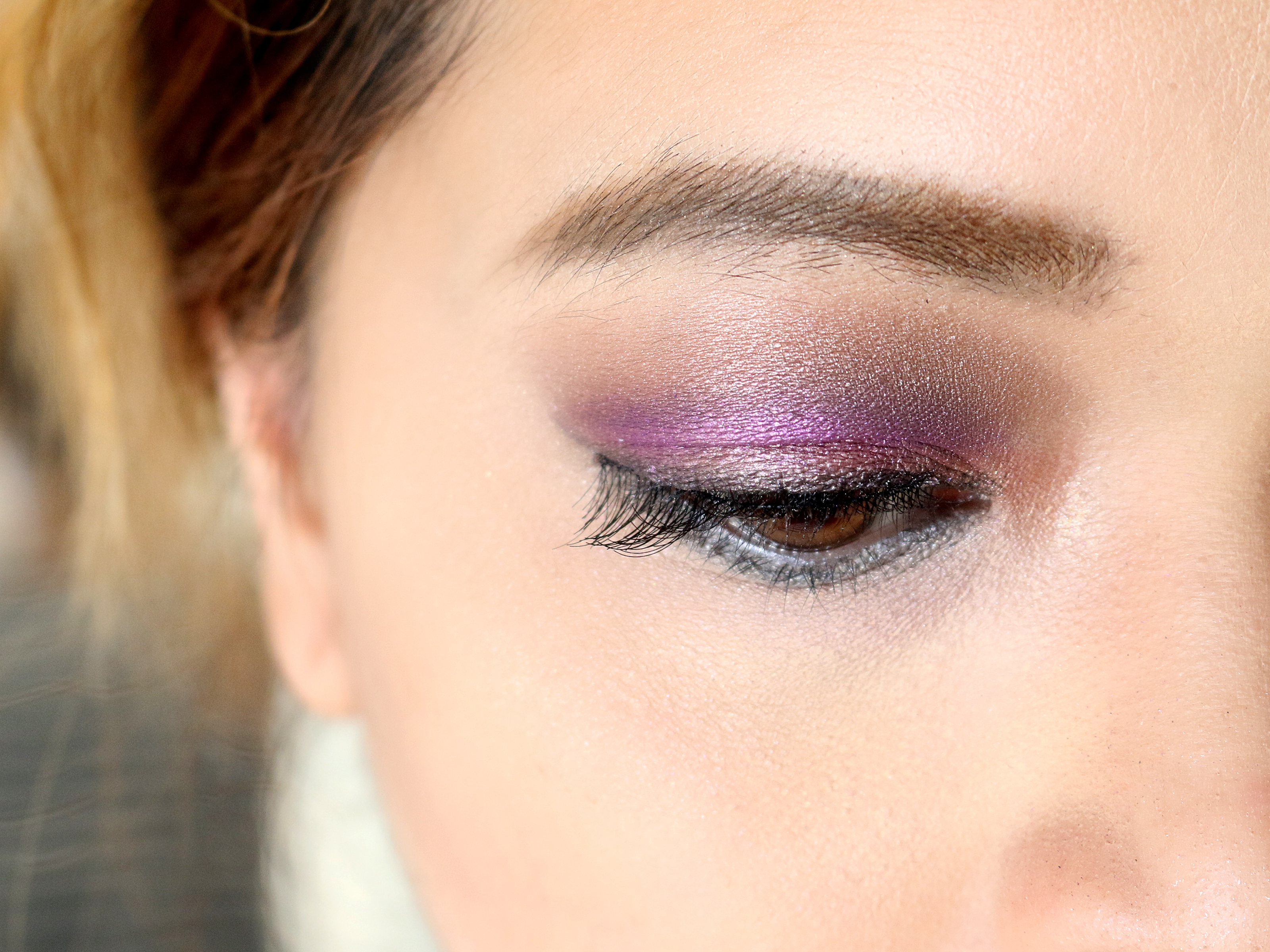 Purple Makeup Brown Eyes 3 Ways To Wear Purple Eyeshadow Wikihow