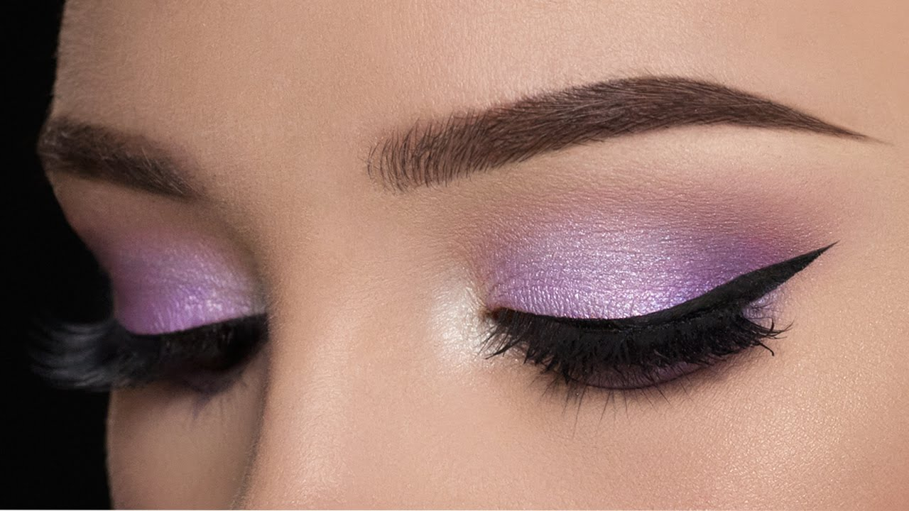 Purple Smokey Eye Makeup For Brown Eyes Lilac Smokey Eye Makeup Tutorial Youtube