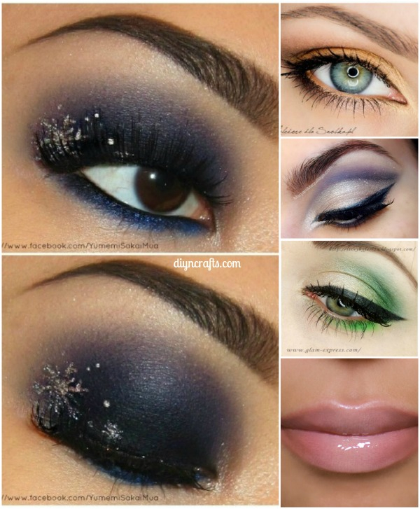 Really Good Eye Makeup 10 Stylishly Festive Christmas Makeup Ideas Diy Crafts