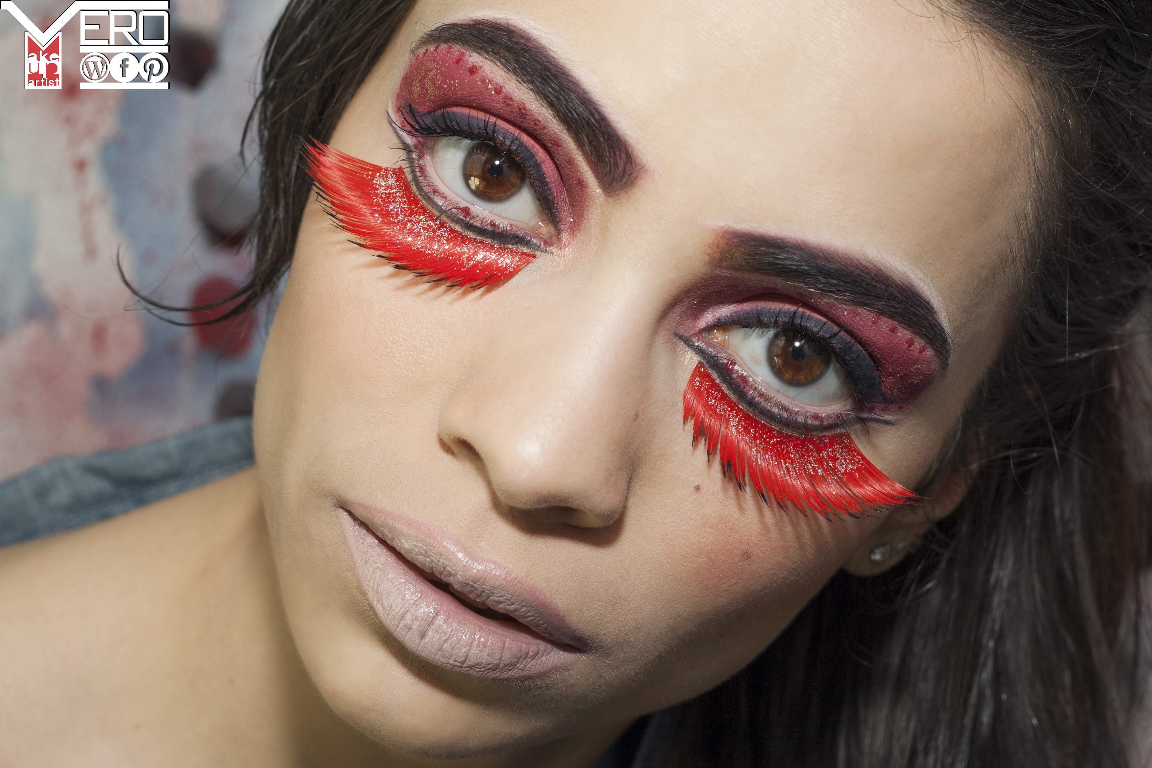 Red Eye Makeup Dramatic Red Eye Makeup Vero Makeup Artist