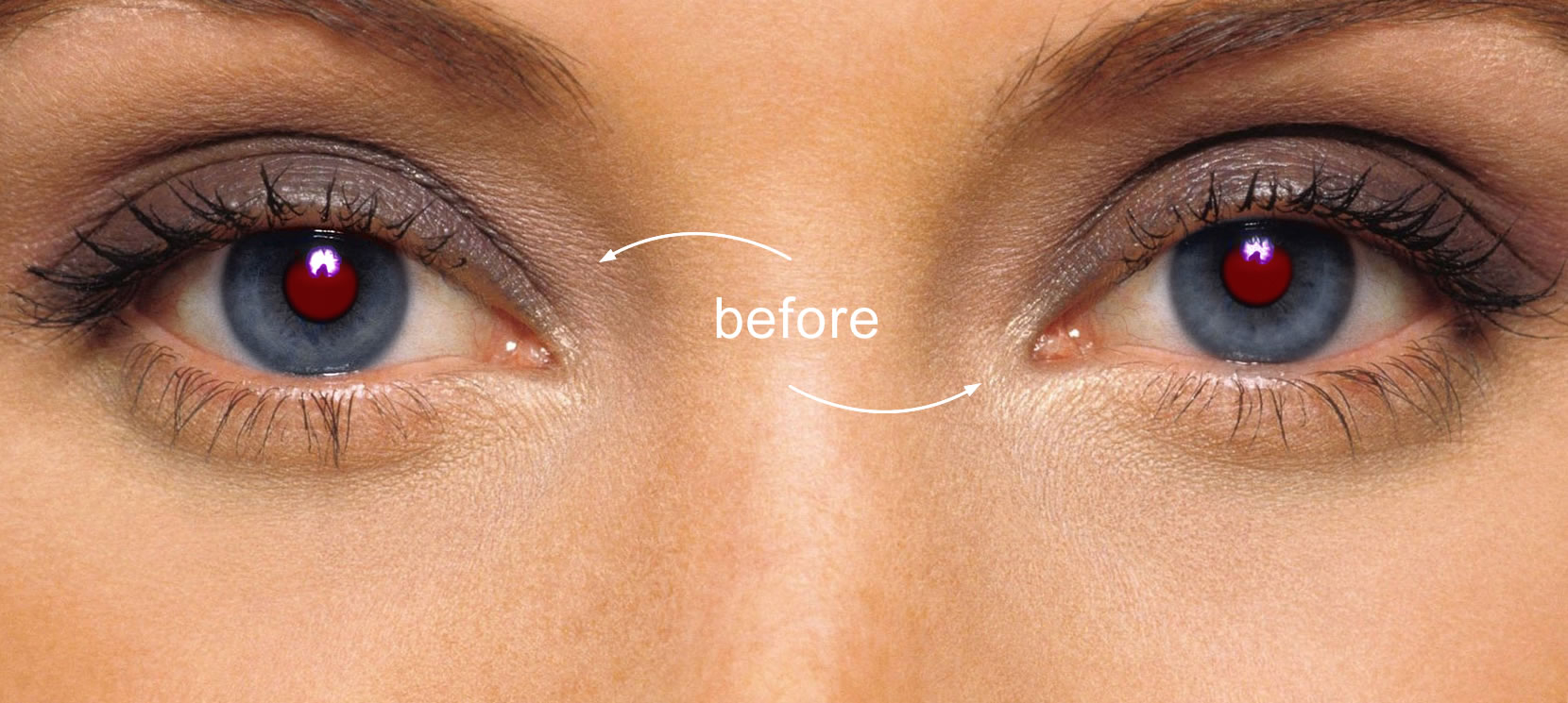 Red Eye Makeup Remove Red Eye In A Photo Whiten Eyes And Make Them Sharp