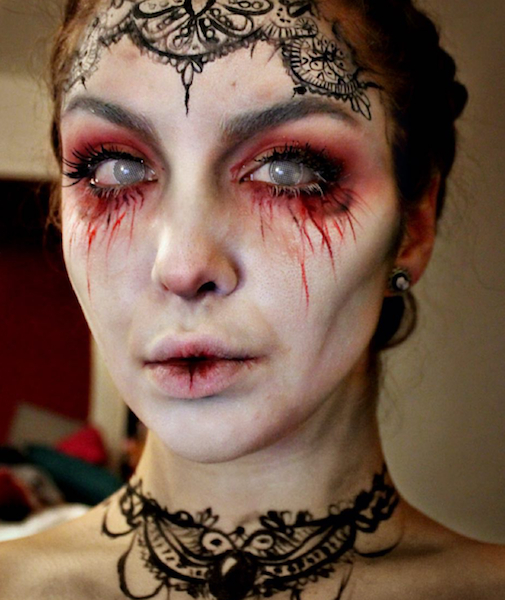 Red Halloween Eye Makeup 10 Halloween Eye Makeup Looks