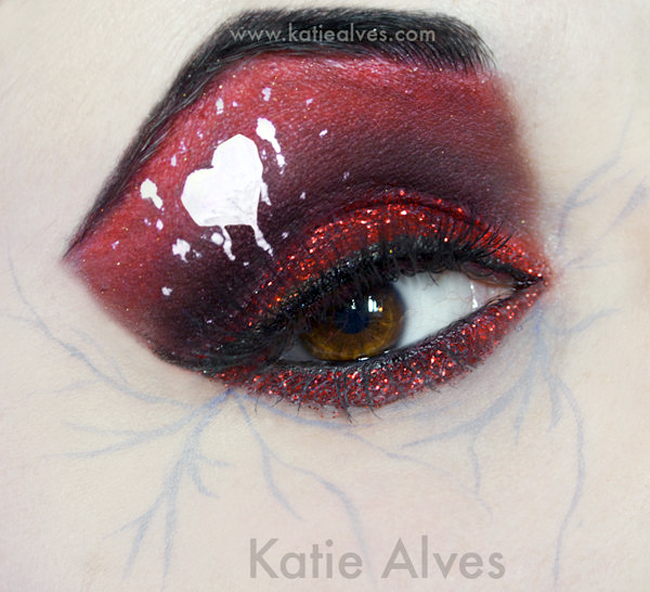 Red Halloween Eye Makeup Halloween Eye Makeup 48 Images Church Of Halloween